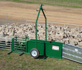 Portable Sheep Yards – Single Axle