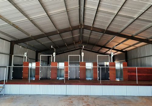 -4 Stand Shearing Shed   -Customised Design to Fit in Existing Shed